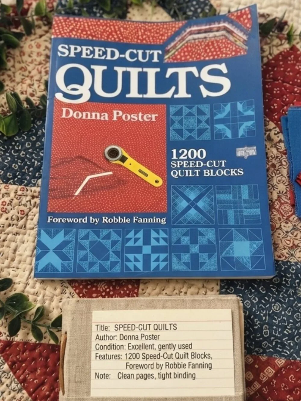 Speed-Cut Quilts by Donna Poster – Chilton Book Company Quilting Guide